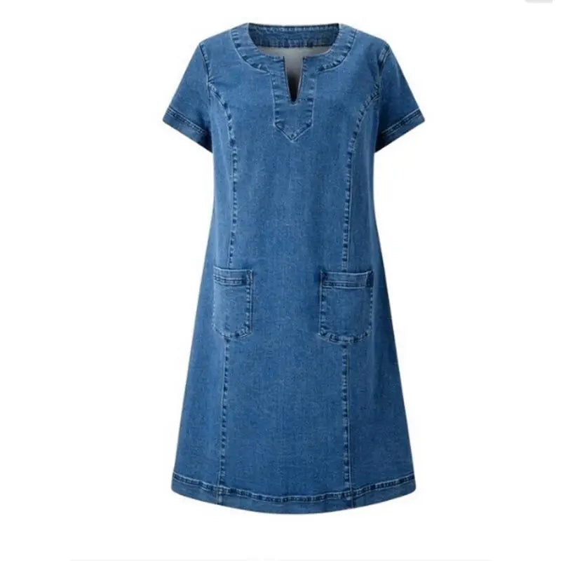 Jaimy™ | Denim Kjole